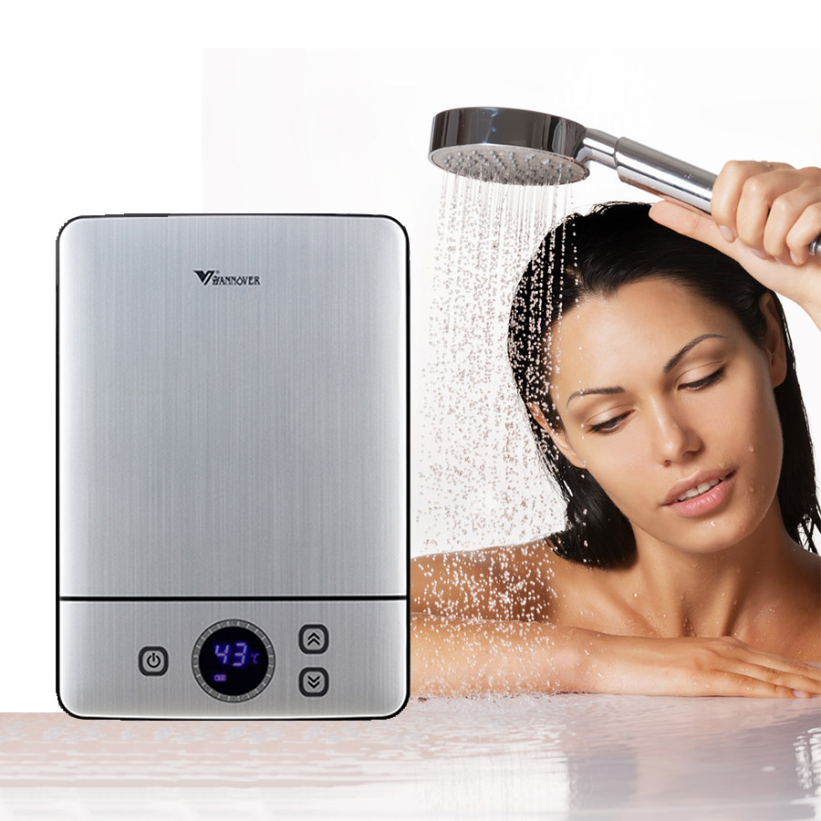Home Bathroom Geyser - ホームタッチコントロール式タンクレス電気給湯器、インスタント温水器、省エネ、急速加熱、浴室シャワー、キッチン用