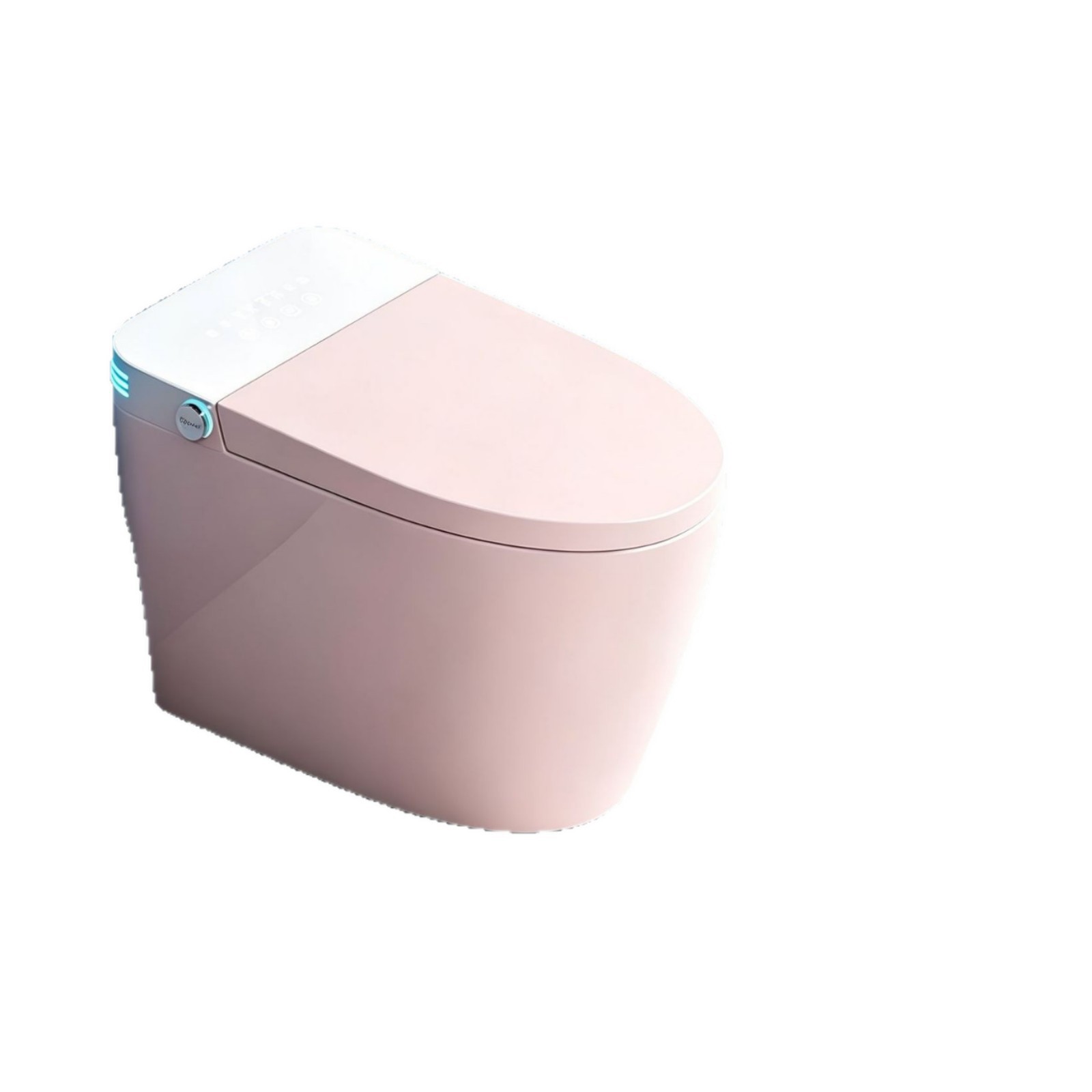Home Bathroom - スマートトイレ、ピンク、オールインワン自動、水圧制限なし、サイフォン式洗浄、家庭・ホテル用、インテリジェント浴室設備