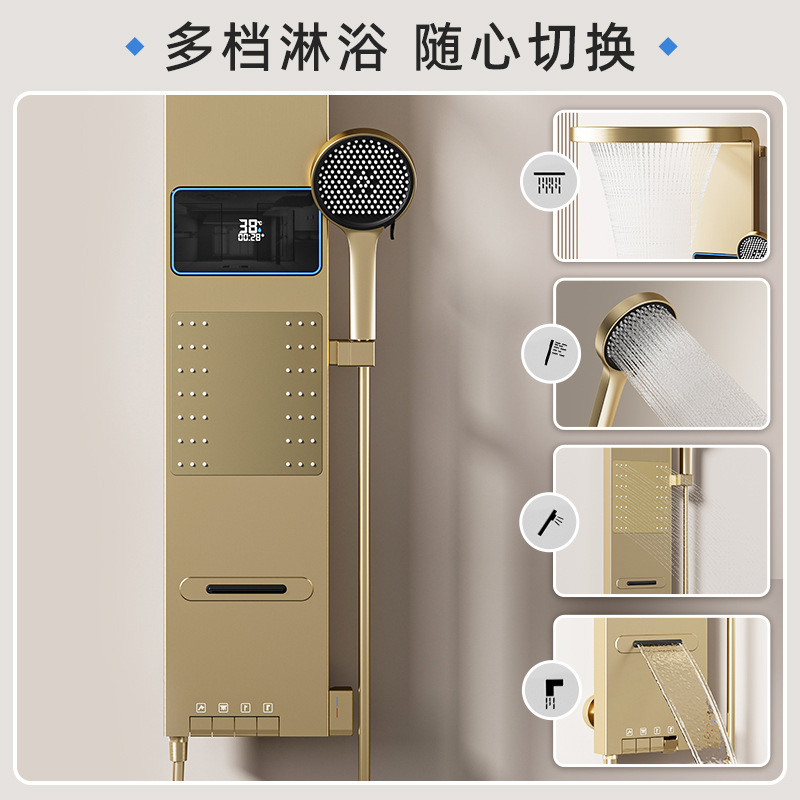 スペースグレーのスマートデジタルディスプレイ付き背面取り付け - Home Bathroom のレビューと価格