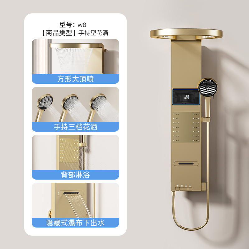 スペースグレーのスマートデジタルディスプレイ付き背面取り付け - Home Bathroom のレビューと価格