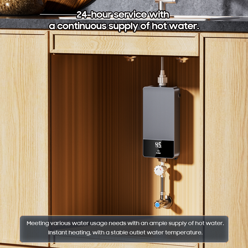 ホームミニ3500Wスマートインスタント電気タンクレスシャワ - Home Bathroom Geyser のレビューと価格