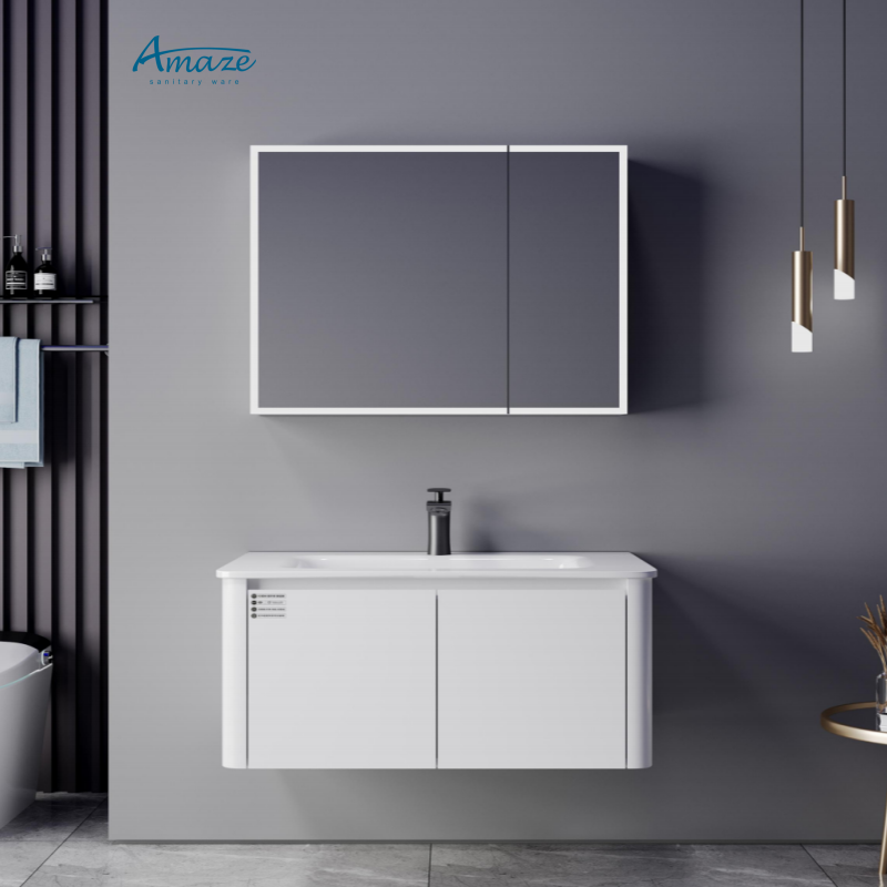 バスルームキャビネットAMAZE モダンカスタムバスルーム家 - Home Living Bathroom Vanity のレビューと価格