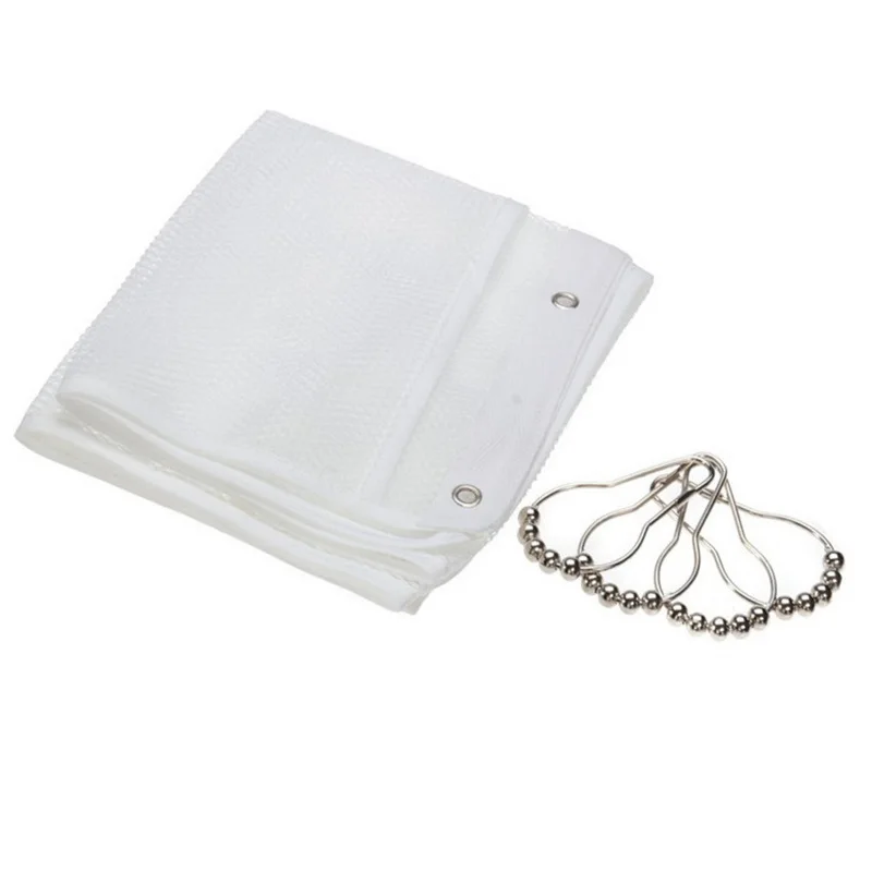 1セット6パック入り速乾メッシュポケット付き布製ハンギングキ - Shower Curtain Liner のレビューと価格