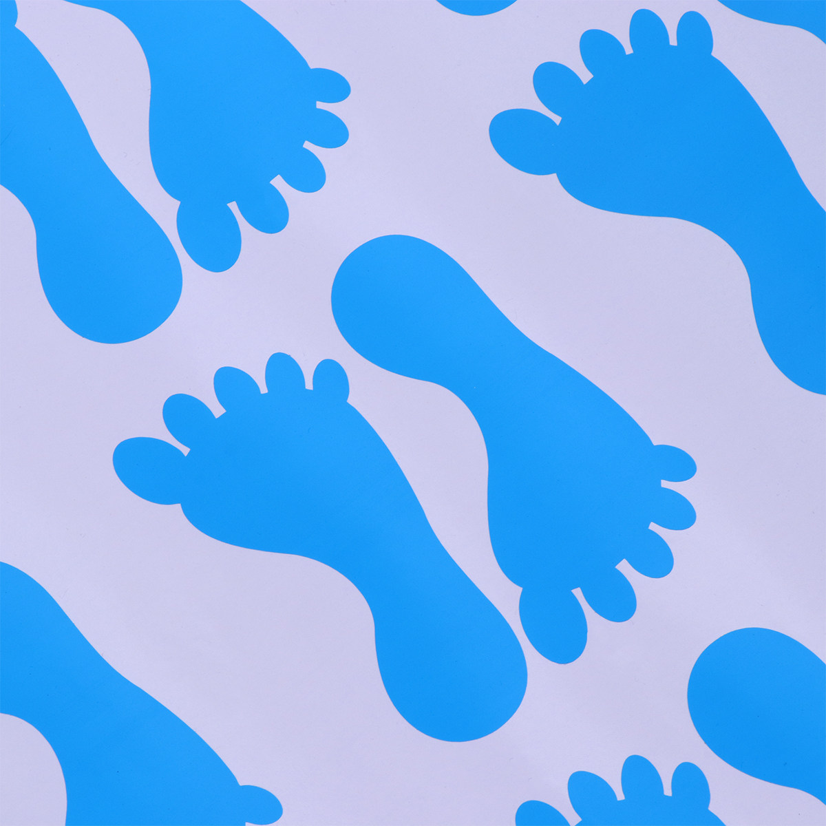 20 ペアフットプリントフロアステッカー PVC 素材バスル - Home Bathroom Floor Tiles のレビューと価格