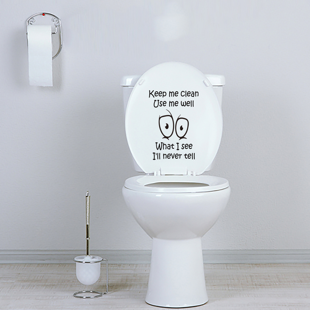 トイレ用の面白いステッカー,トイレのウォールシート,家の装飾 - Home Bathroom Floor Tiles のレビューと価格