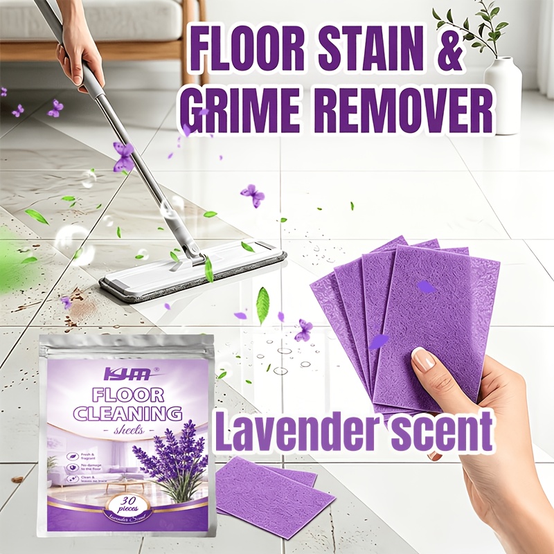 KJMフロア洗浄タブレット30個入り、速溶性芳香ステインリム - Home Bathroom Floor Tiles のレビューと価格