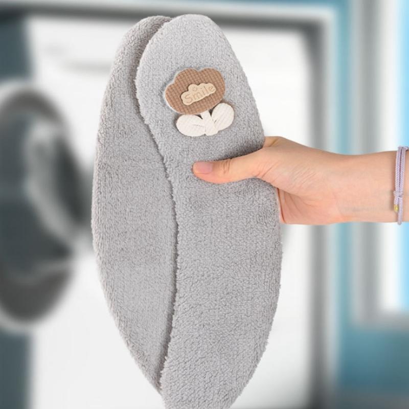 1 ペア冬用ぬいぐるみ便座カバー厚いパッド入り滑り止めソフト - Home Bathroom With Two Toilets のレビューと価格