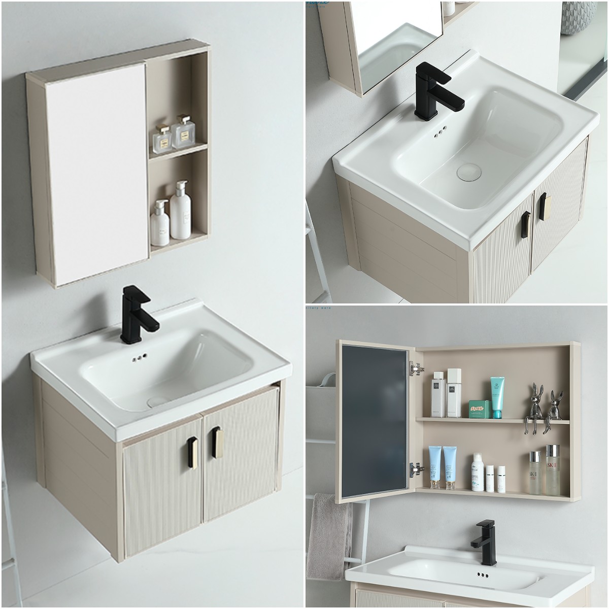 バスルームキャビネット 中国製高品質デザイン バニティバスル - Home Living Bathroom Vanity のレビューと価格