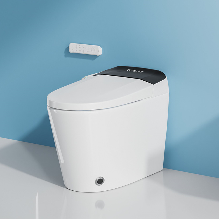 家庭装飾浴室スマート電子自動洗浄センサー付き水洗トイレ - Home Bathroom のレビューと価格