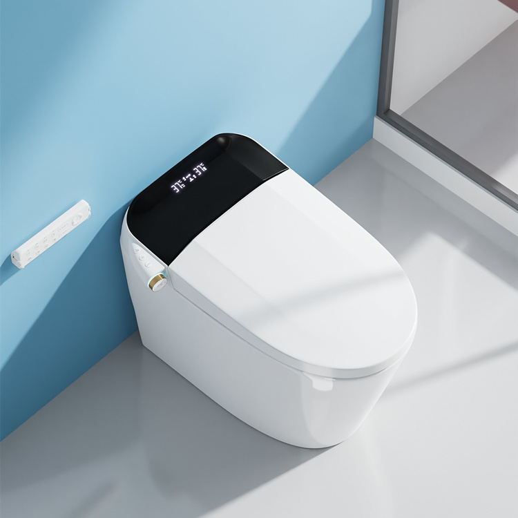 家庭装飾浴室スマート電子自動洗浄センサー付き水洗トイレ - Home Bathroom のレビューと価格
