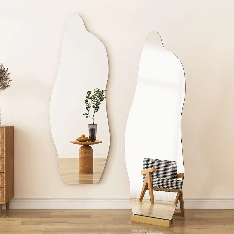 お手頃価格の変形HD防爆フルレングス壁掛けミラー、ドレッシン - Home Goods Bathroom Vanity のレビューと価格