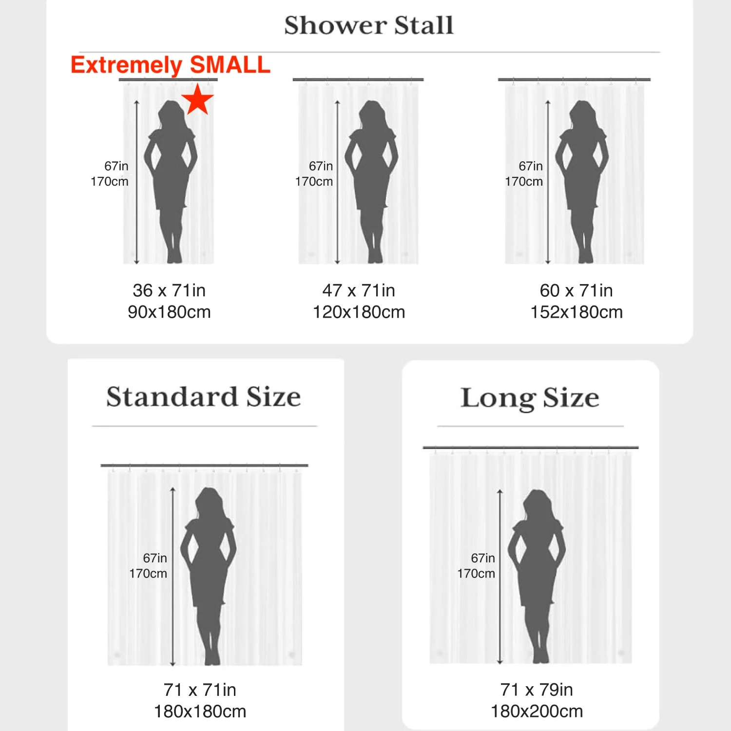 3Dウォーターキューブシャワーカーテンライナー、クリアPEV - Shower Curtain Liner のレビューと価格