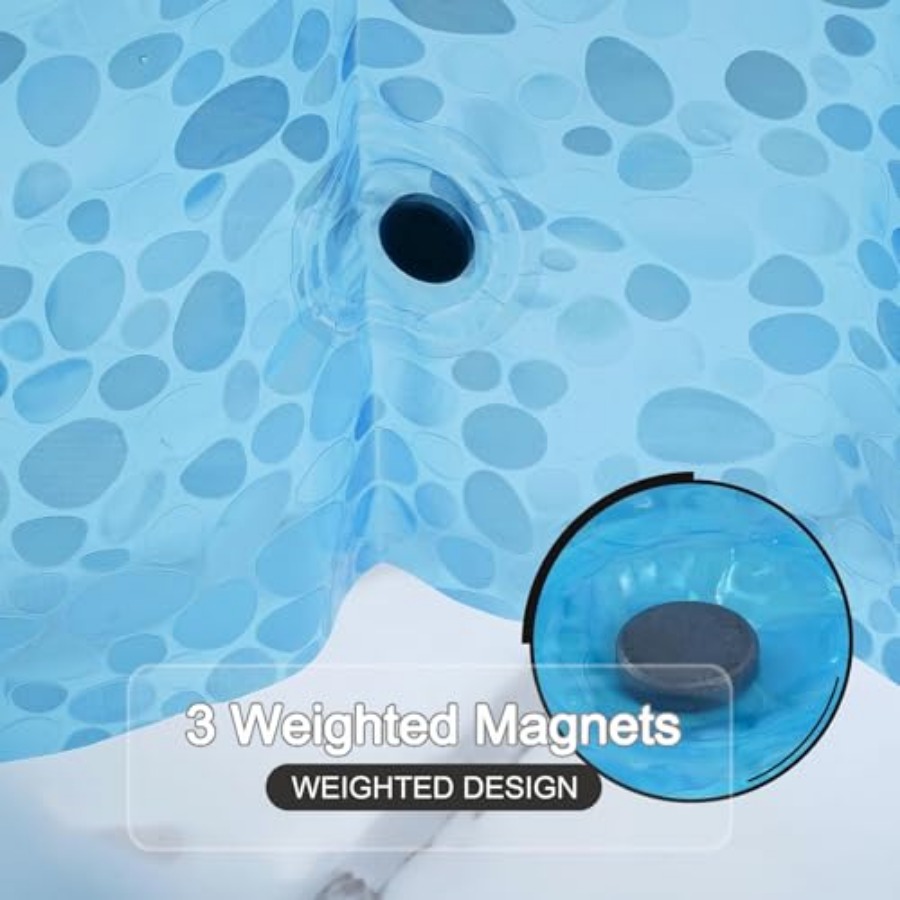 シャワーカーテンライナー、100%防水EVAシャワーカーテン - Shower Curtain Liner のレビューと価格