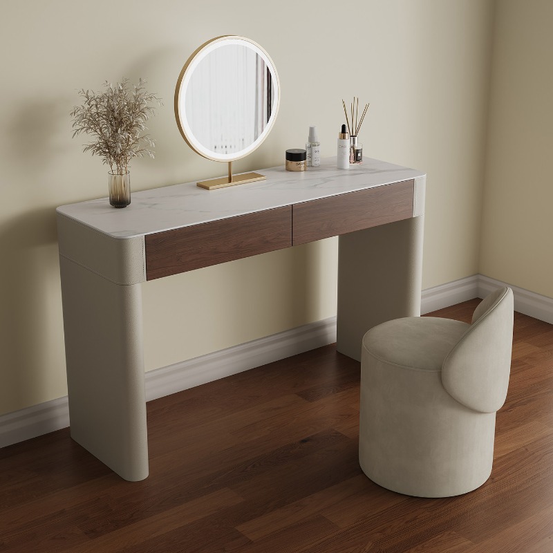 イタリア製ナチュラルチェア付き化粧台、豪華ゴシック調リビング - Home Living Bathroom Vanity のレビューと価格