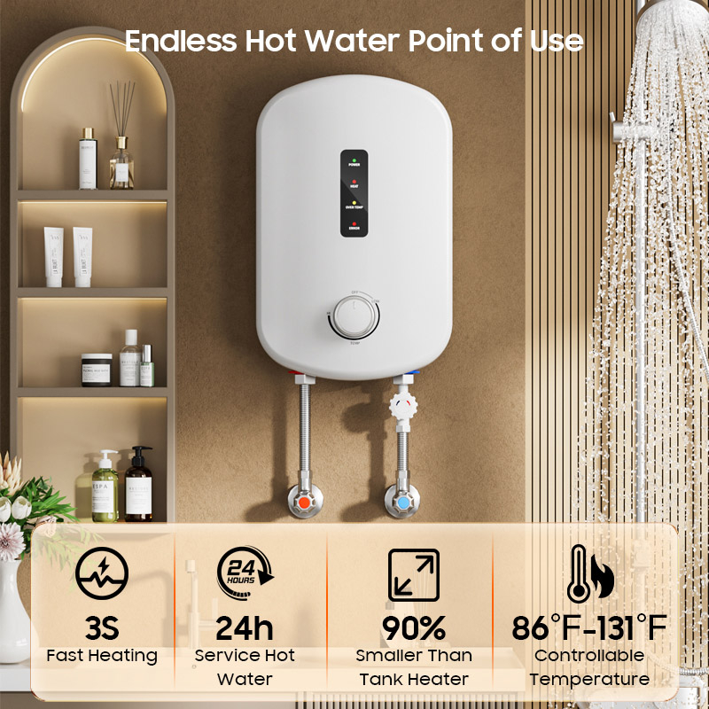 家庭用スマート低電力3.5kW 4.5kW 5.5kWミニタ - Home Bathroom Geyser のレビューと価格