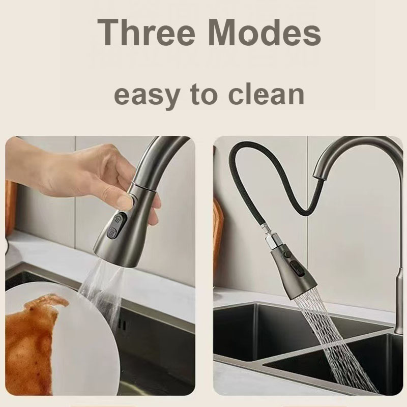 キッチン蛇口アクセサリー交換スプレーノズル 3 モード AB - Shower Head Rain のレビューと価格