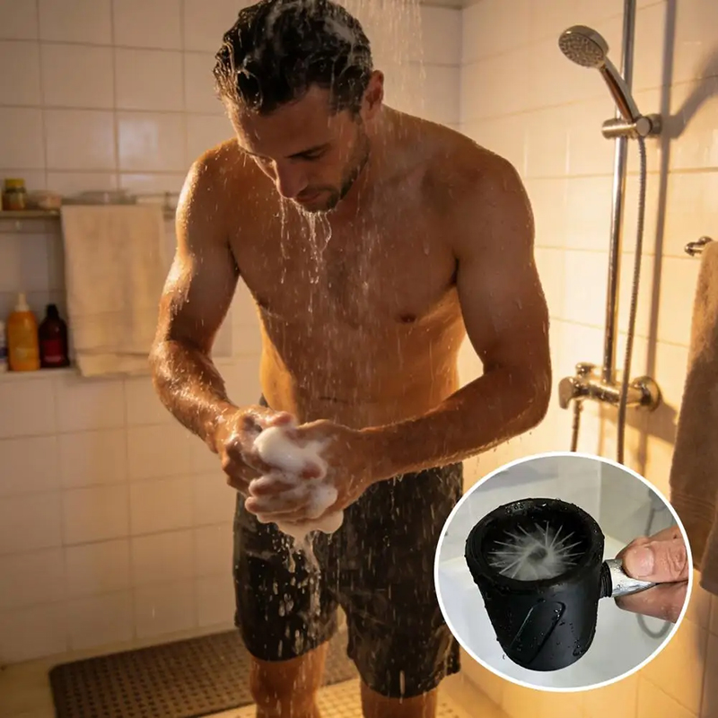 男性用シャワーノズル 強力洗浄マッサージスプレー 多機能2i - Shower Head Rain のレビューと価格