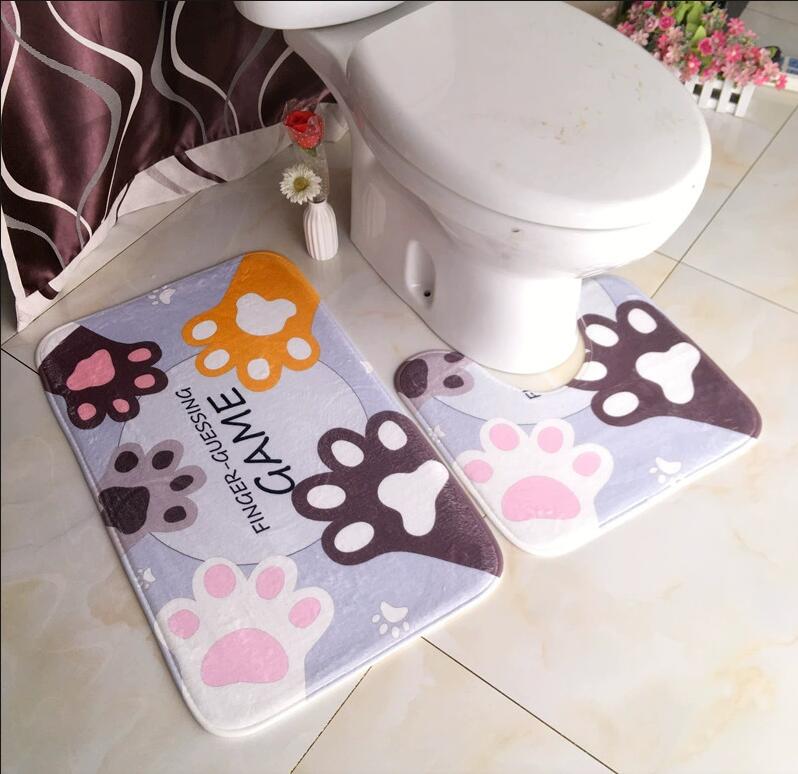 ホームカーペット バスルームフロアマット バスルームトイレ  - Home Bathroom With Two Toilets のレビューと価格