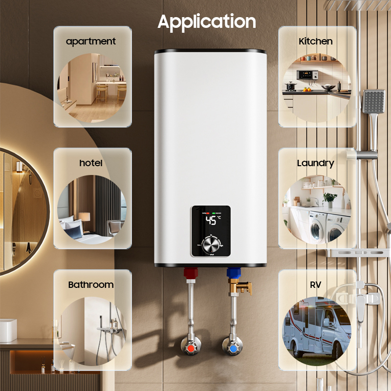 家庭用10L 20L 30L 50L 80L 100L 壁掛 - Home Bathroom Geyser のレビューと価格