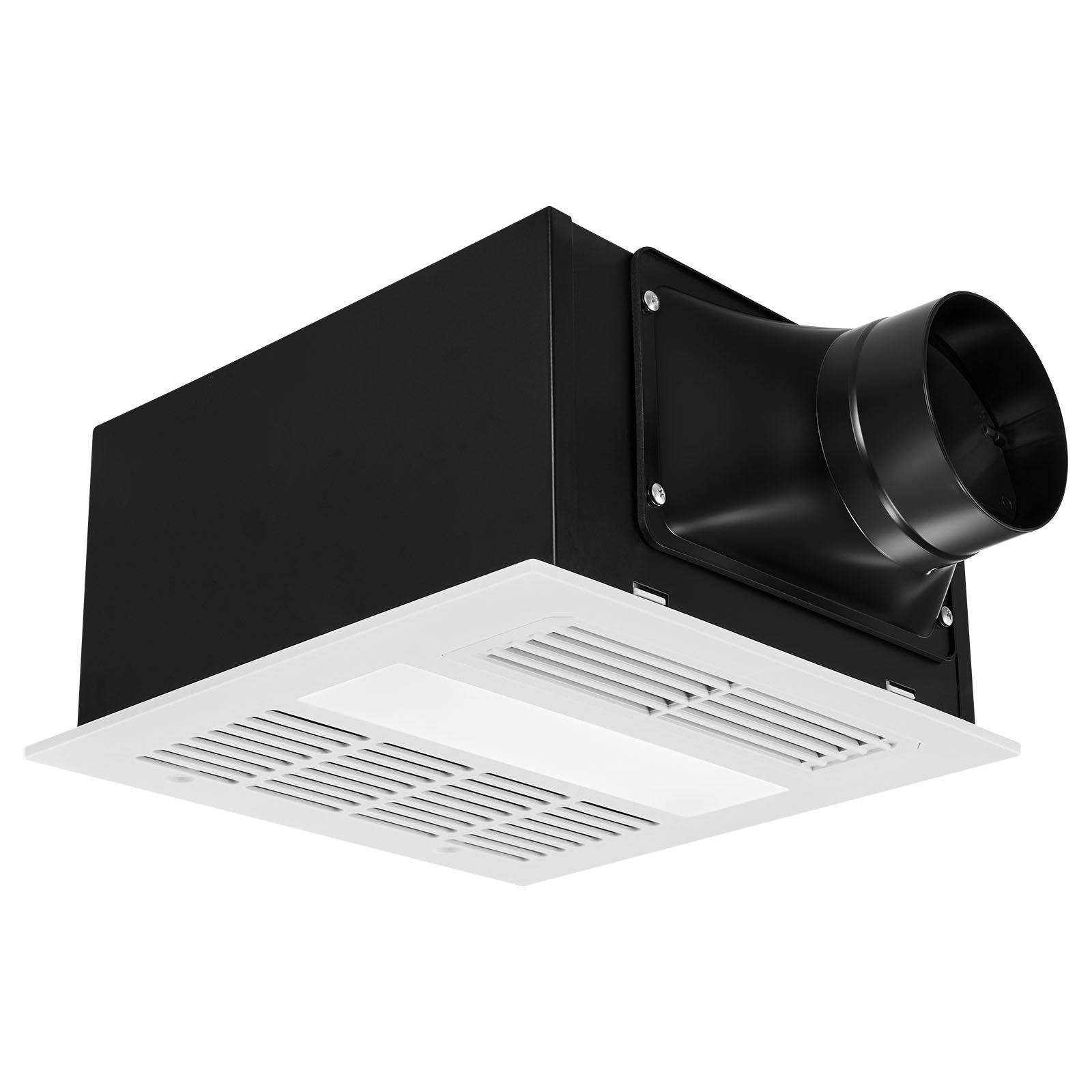 ライトとヒーター付き浴室排気ファン、80-90-110 CF - Home Bathroom Vent Fans のレビューと価格