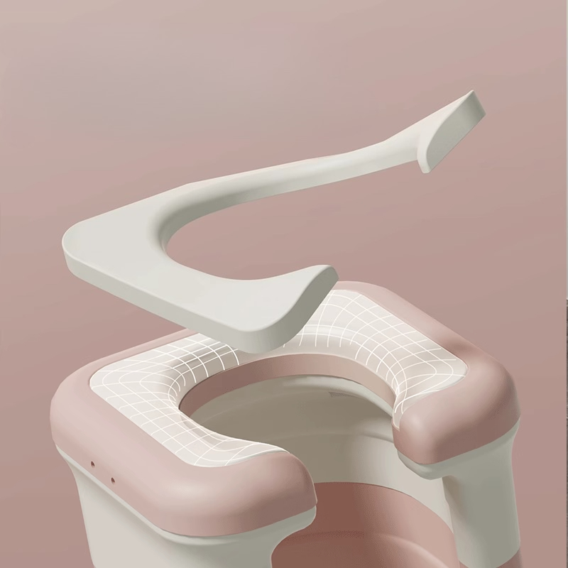 家庭用ポータブル便器椅子、高さ調節可能なトイレ補助椅子、折り - Home Bathroom With Two Toilets のレビューと価格