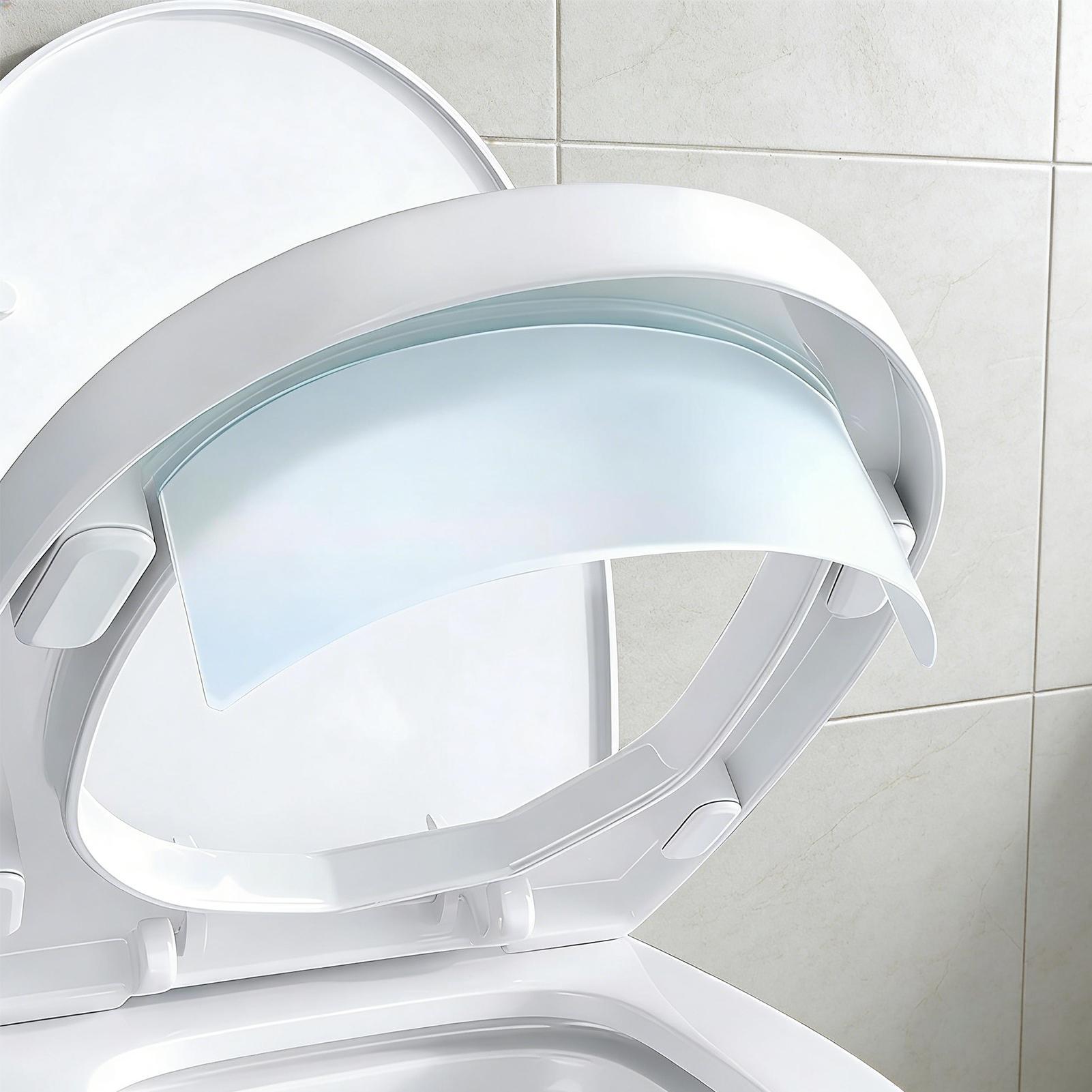 10 インチ便座尿飛沫防止ガード衛生的な尿飛沫防止ガード家庭 - Home Bathroom With Two Toilets のレビューと価格