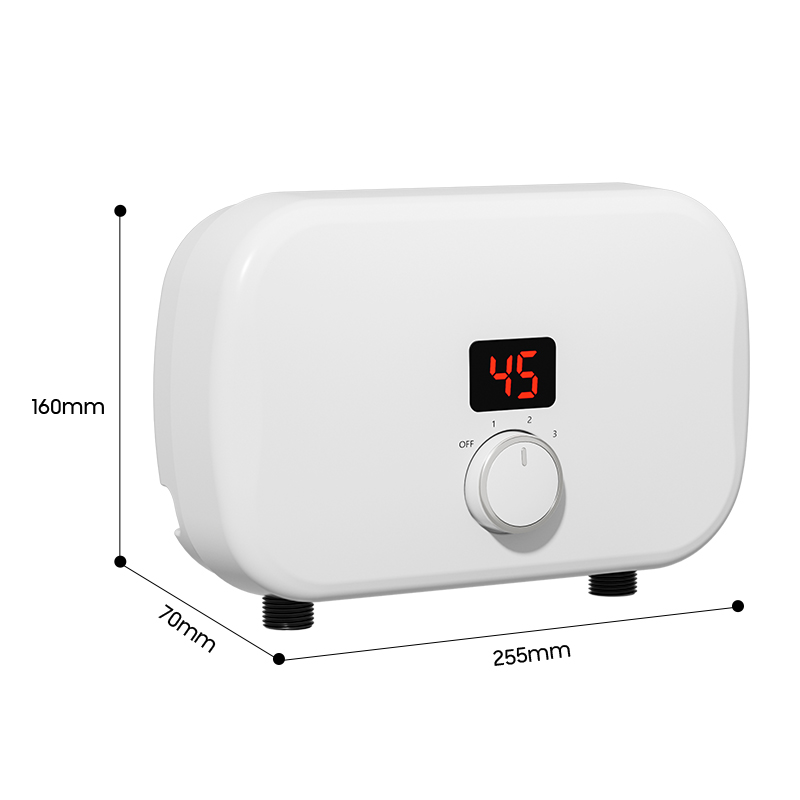 家庭用ミニ5000W 5500kWタンクレス瞬間湯沸かし器  - Home Bathroom Geyser のレビューと価格